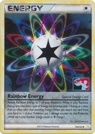 Rainbow Energy (104/123) (League Promo) [HeartGold & SoulSilver: Base Set] Pokemon Single Pokémon  | Multizone: Comics And Games