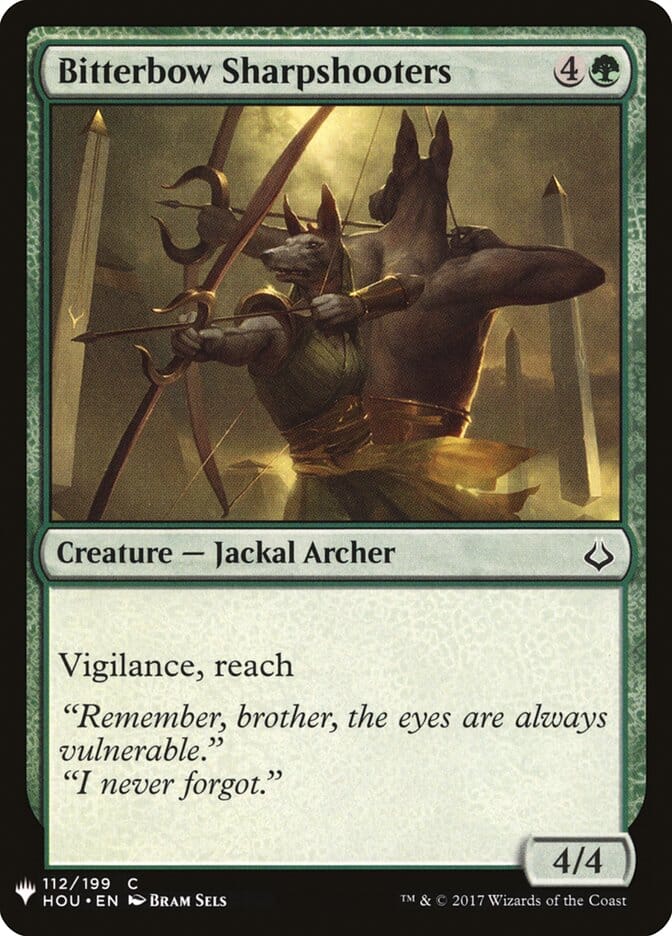 Bitterbow Sharpshooters [Mystery Booster] MTG Single Magic: The Gathering  | Multizone: Comics And Games