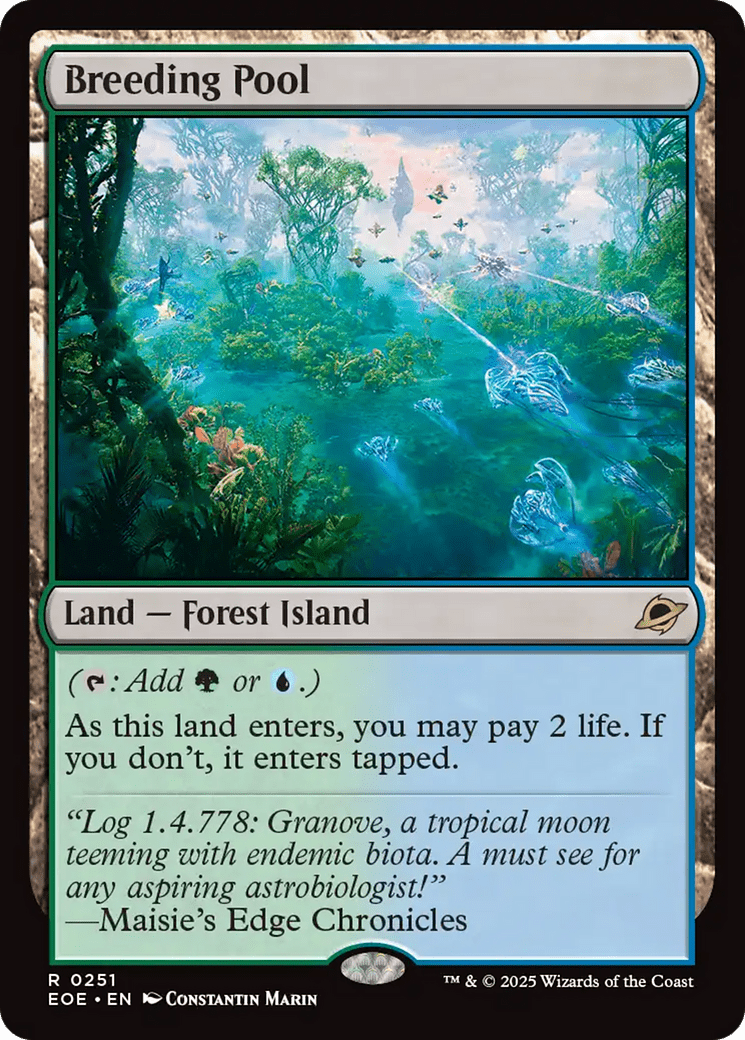 Breeding Pool [Edge of Eternities] MTG Single Magic: The Gathering  | Multizone: Comics And Games