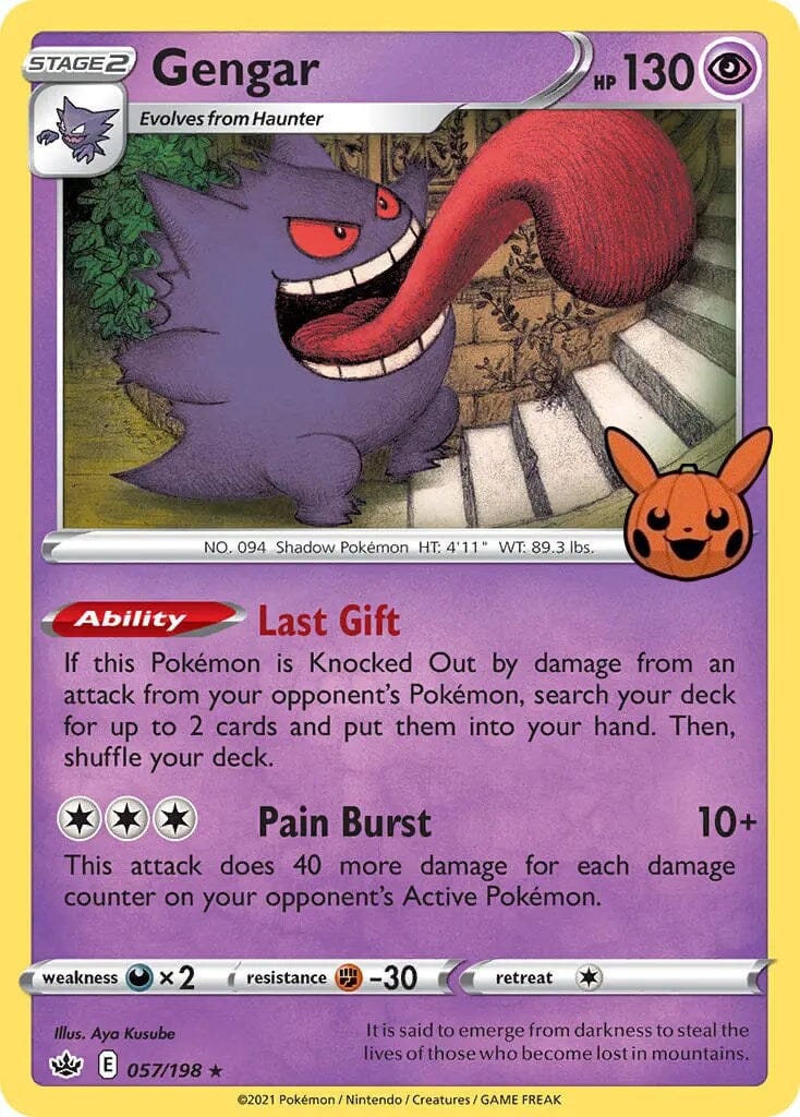 Gengar (057/198) [Trick or Trade] Pokemon Single Pokémon  | Multizone: Comics And Games
