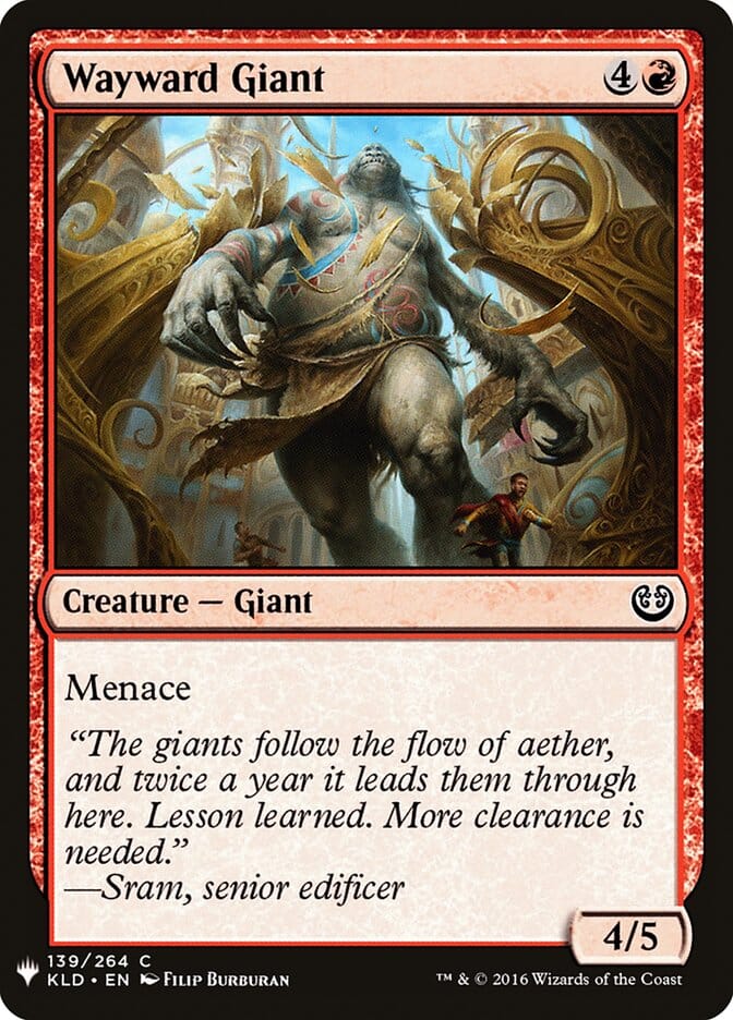 Wayward Giant [Mystery Booster] MTG Single Magic: The Gathering  | Multizone: Comics And Games