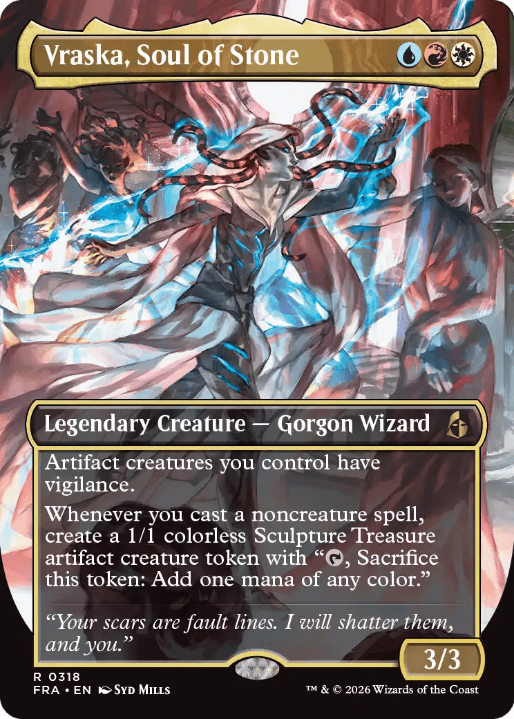 Vraska, Soul of Stone (Borderless) [Reality Fracture] MTG Single Magic: The Gathering  | Multizone: Comics And Games