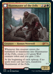 Huntmaster of the Fells // Ravager of the Fells [Secret Lair Drop Series] MTG Single Magic: The Gathering  | Multizone: Comics And Games
