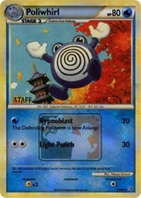 Poliwhirl (37/95) (State Championship Promo Staff) [HeartGold & SoulSilver: Unleashed] Pokemon Single Pokémon  | Multizone: Comics And Games