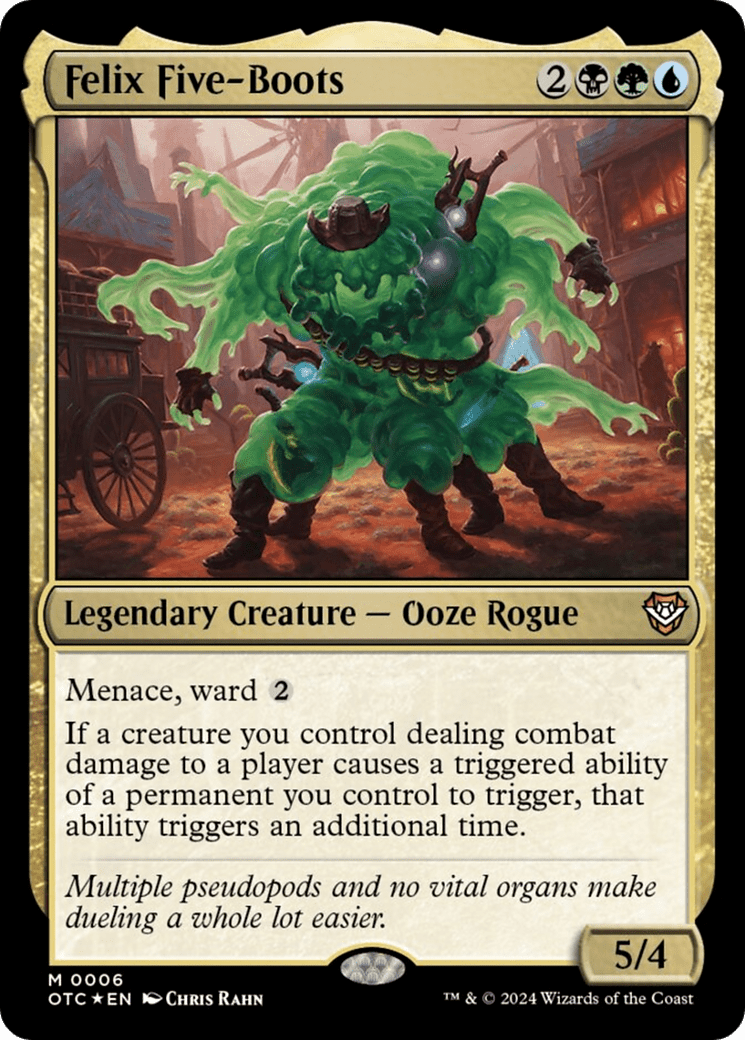 Felix Five-Boots [Outlaws of Thunder Junction Commander] MTG Single Magic: The Gathering  | Multizone: Comics And Games
