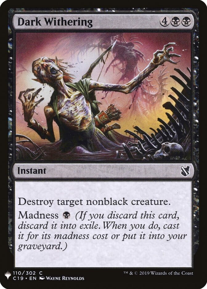 Dark Withering [Mystery Booster] MTG Single Magic: The Gathering  | Multizone: Comics And Games