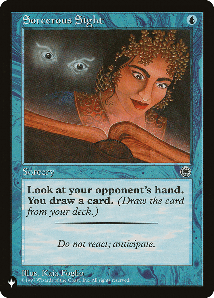 Sorcerous Sight [The List] MTG Single Magic: The Gathering  | Multizone: Comics And Games