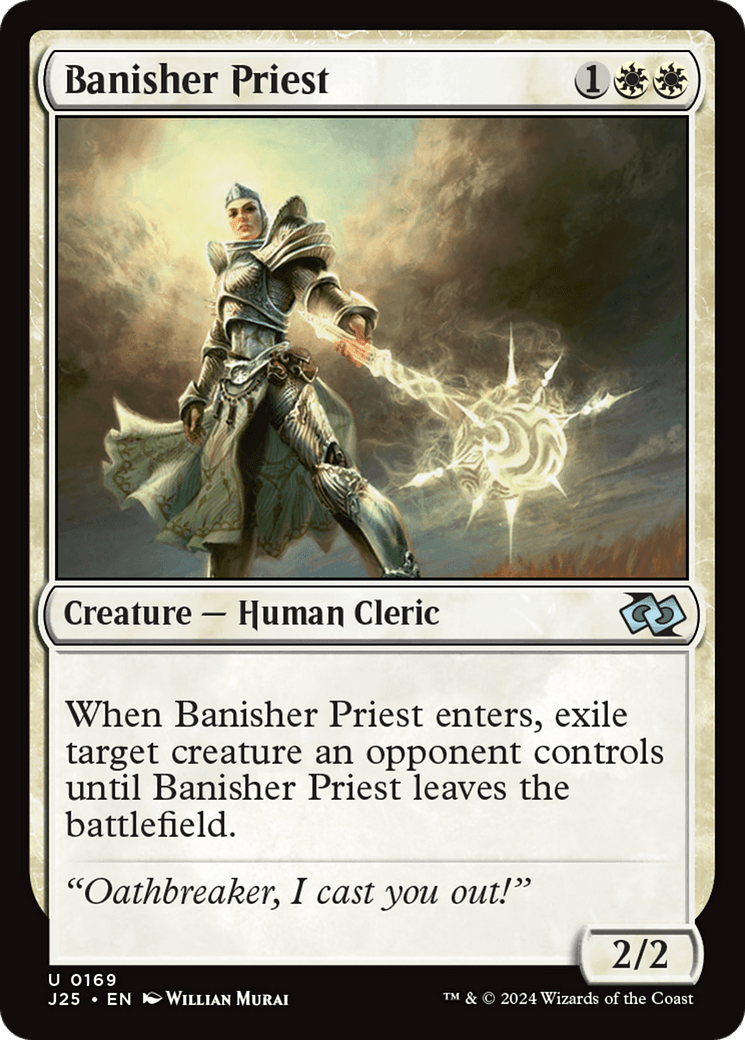 Banisher Priest [Foundations Jumpstart] MTG Single Magic: The Gathering  | Multizone: Comics And Games