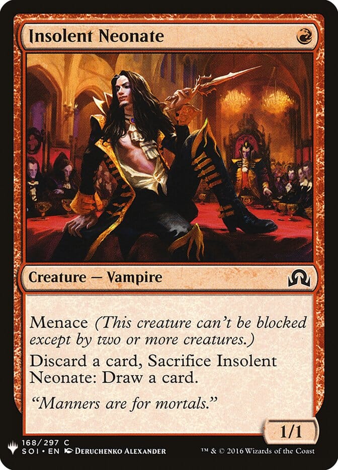 Insolent Neonate [Mystery Booster] MTG Single Magic: The Gathering  | Multizone: Comics And Games