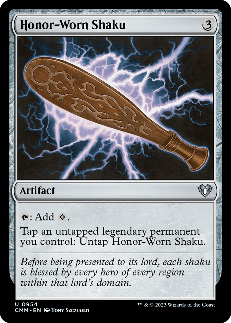 Honor-Worn Shaku [Commander Masters] MTG Single Magic: The Gathering  | Multizone: Comics And Games
