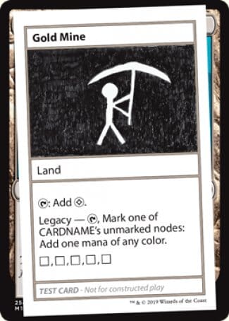 Gold Mine (2021 Edition) [Mystery Booster Playtest Cards] MTG Single Magic: The Gathering  | Multizone: Comics And Games