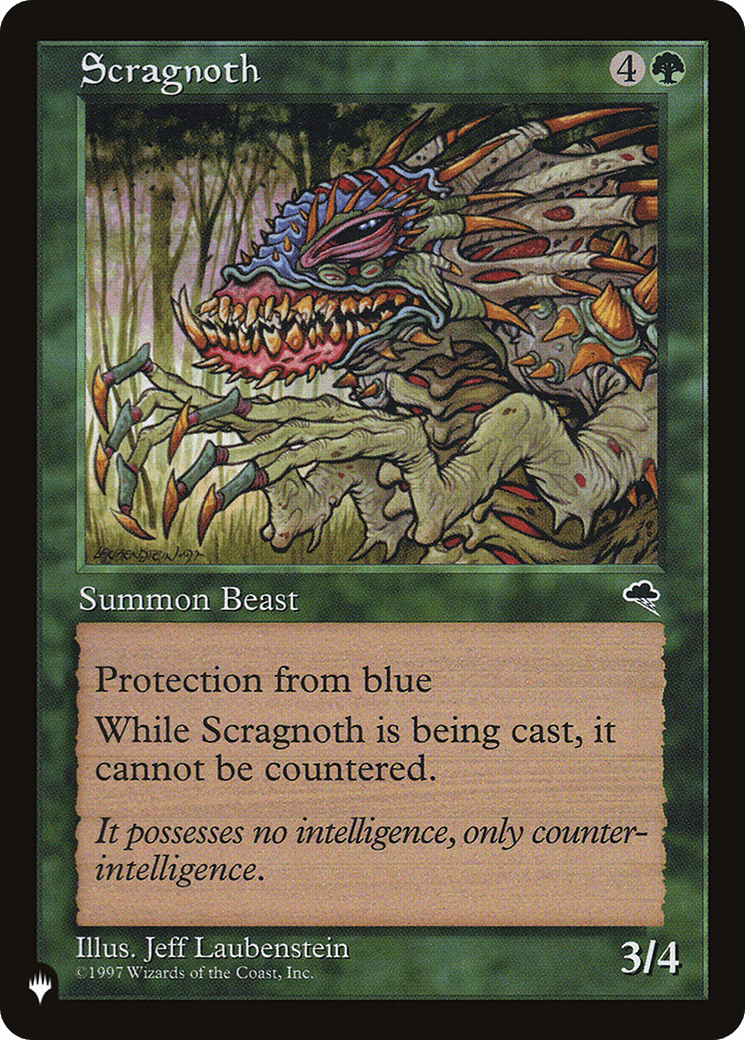 Scragnoth [The List] MTG Single Magic: The Gathering  | Multizone: Comics And Games
