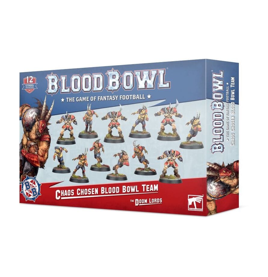 Chaos Chosen Team: The Doom Lords Blood Bowl Games Workshop  | Multizone: Comics And Games