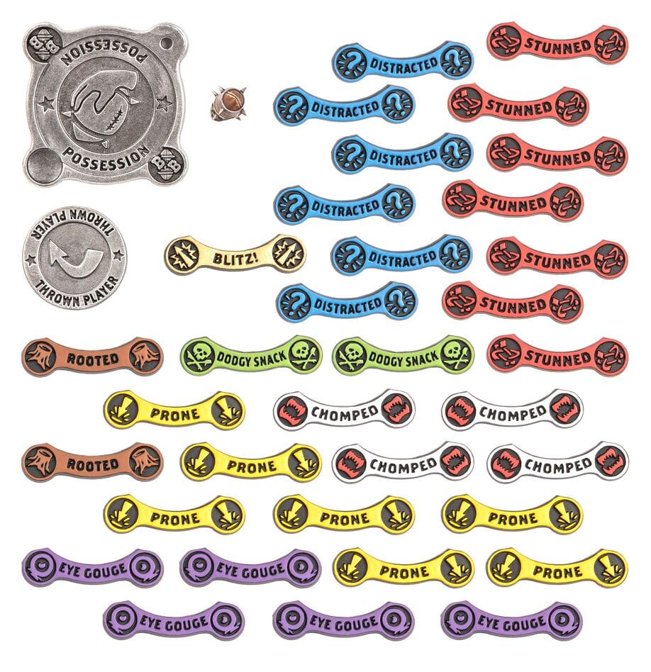 Blood Bowl: Official Game Tokens Bloodbowl Games Workshop  | Multizone: Comics And Games