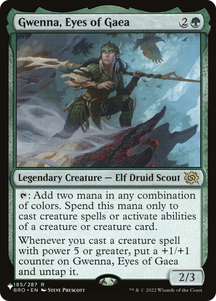 Gwenna, Eyes of Gaea [The List] MTG Single Magic: The Gathering  | Multizone: Comics And Games