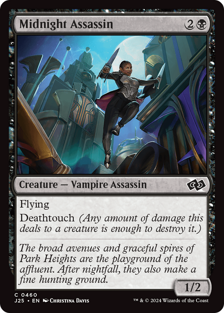 Midnight Assassin [Foundations Jumpstart] MTG Single Magic: The Gathering  | Multizone: Comics And Games