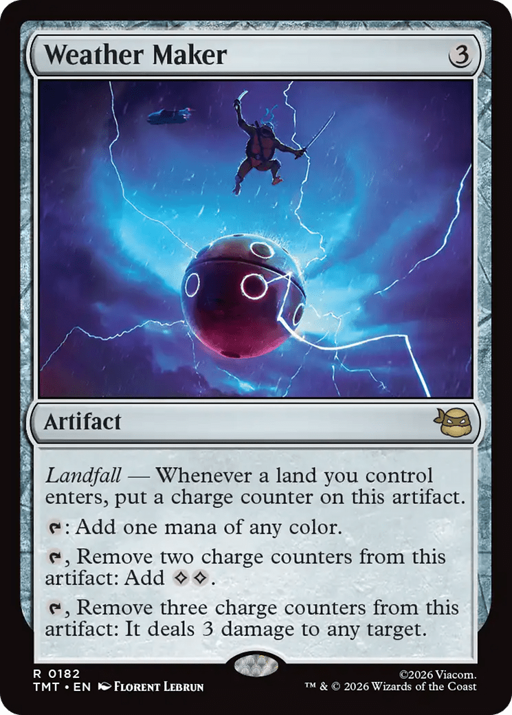 Weather Maker [Teenage Mutant Ninja Turtles] MTG Single Magic: The Gathering  | Multizone: Comics And Games