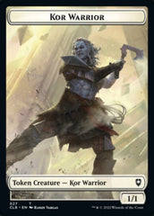Kor Warrior // Angel Warrior Double-Sided Token [Commander Legends: Battle for Baldur's Gate Tokens] MTG Single Magic: The Gathering  | Multizone: Comics And Games