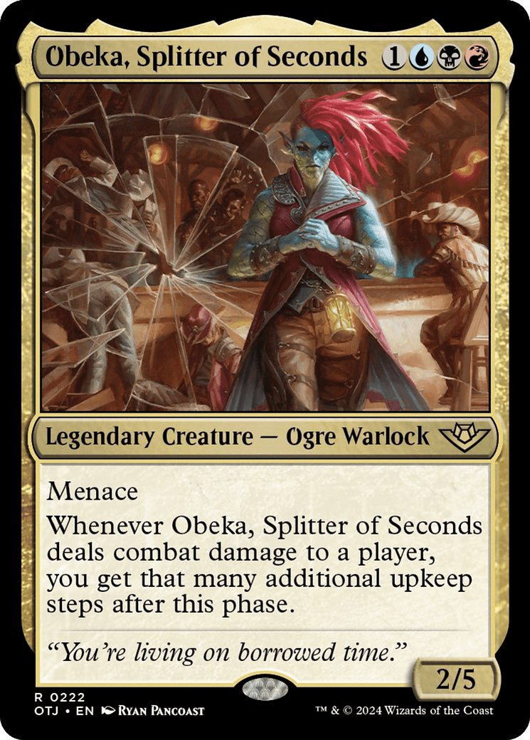 Obeka, Splitter of Seconds [Outlaws of Thunder Junction] MTG Single Magic: The Gathering  | Multizone: Comics And Games