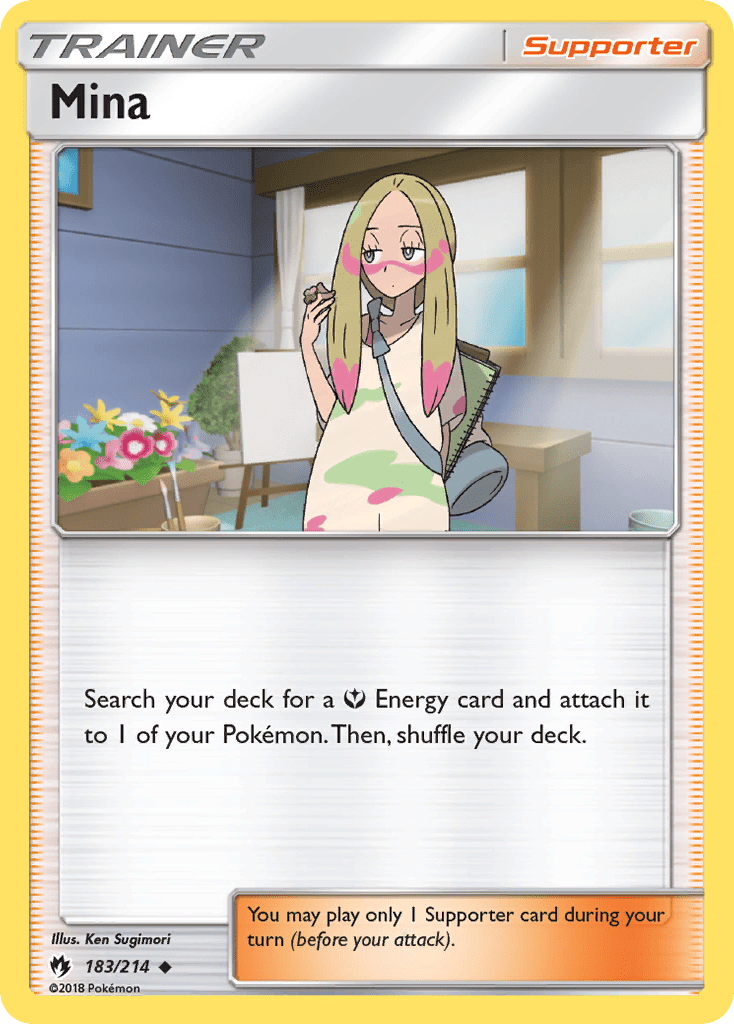 Mina (183/214) [Sun & Moon: Lost Thunder] Pokemon Single Pokémon  | Multizone: Comics And Games