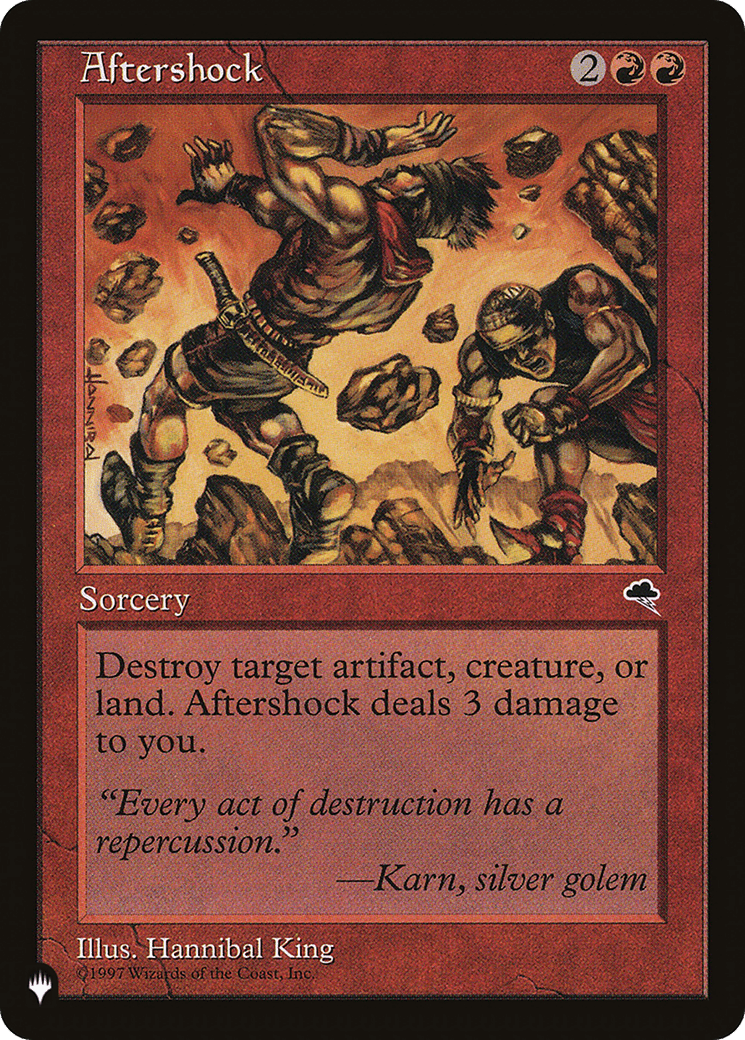 Aftershock [The List] MTG Single Magic: The Gathering  | Multizone: Comics And Games