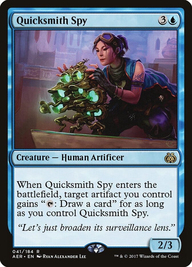 Quicksmith Spy [Aether Revolt] MTG Single Magic: The Gathering  | Multizone: Comics And Games