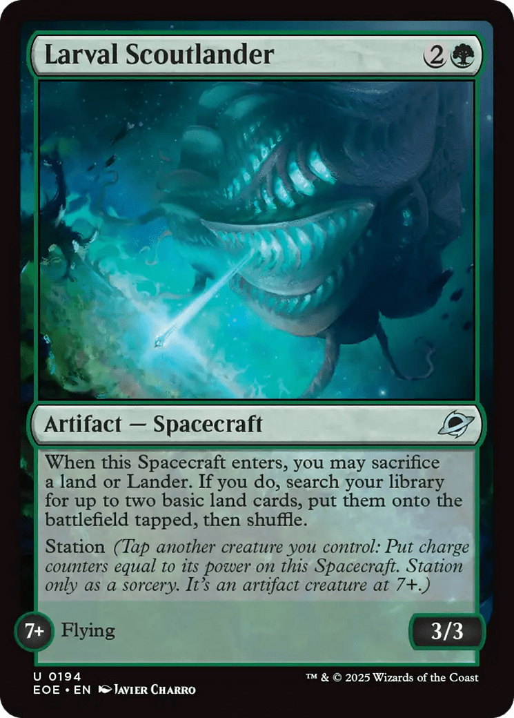 Larval Scoutlander [Edge of Eternities] MTG Single Magic: The Gathering  | Multizone: Comics And Games