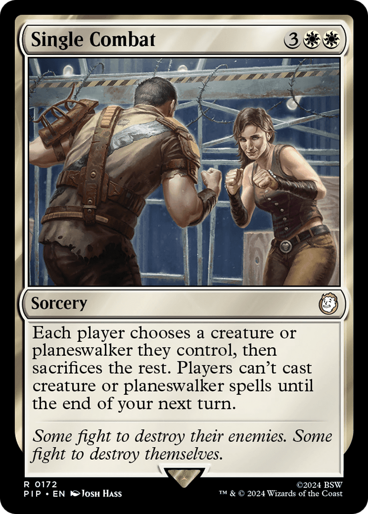 Single Combat [Fallout] MTG Single Magic: The Gathering  | Multizone: Comics And Games