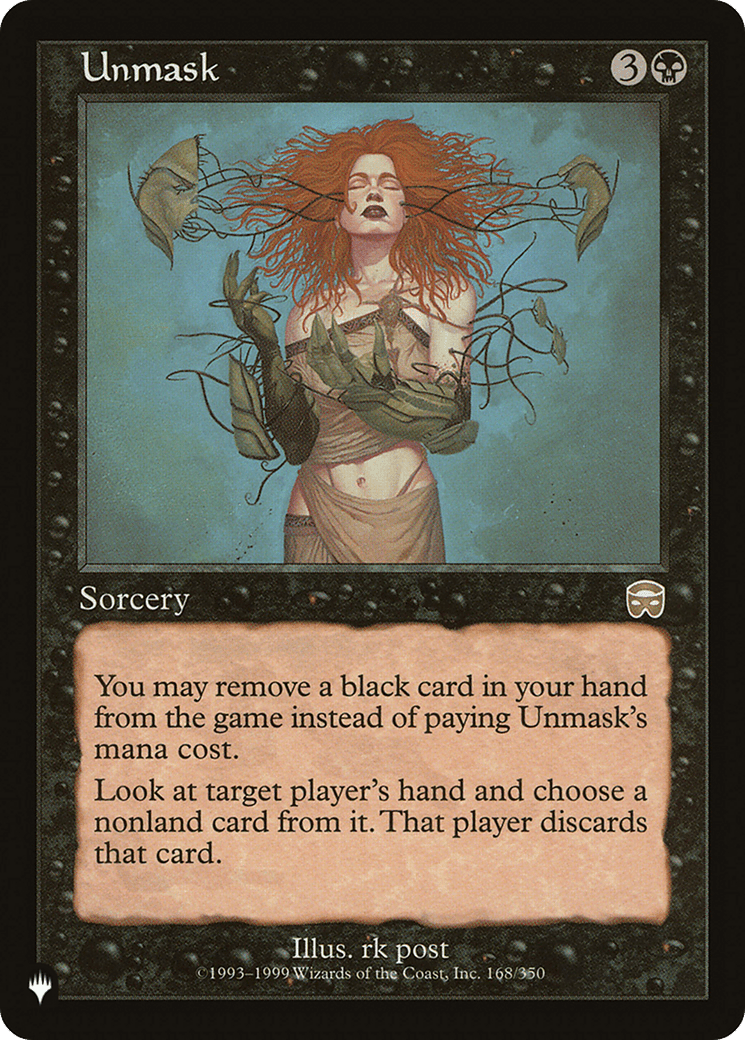 Unmask [The List] MTG Single Magic: The Gathering  | Multizone: Comics And Games