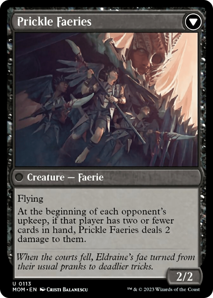 Invasion of Eldraine // Prickle Faeries [March of the Machine] MTG Single Magic: The Gathering  | Multizone: Comics And Games