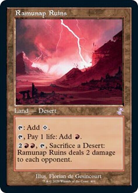 Ramunap Ruins (Timeshifted) [Time Spiral Remastered] MTG Single Magic: The Gathering  | Multizone: Comics And Games