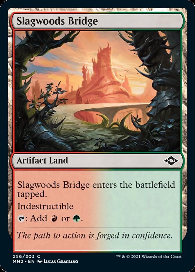 Slagwoods Bridge [Modern Horizons 2] MTG Single Magic: The Gathering  | Multizone: Comics And Games