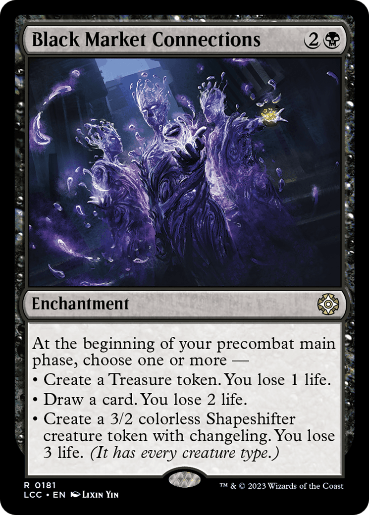 Black Market Connections [The Lost Caverns of Ixalan Commander] MTG Single Magic: The Gathering  | Multizone: Comics And Games