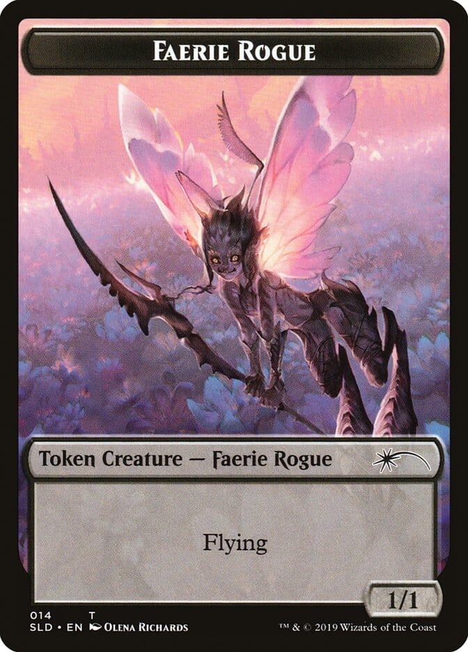 Faerie Rogue Token (014) [Secret Lair Drop Series] MTG Single Magic: The Gathering  | Multizone: Comics And Games