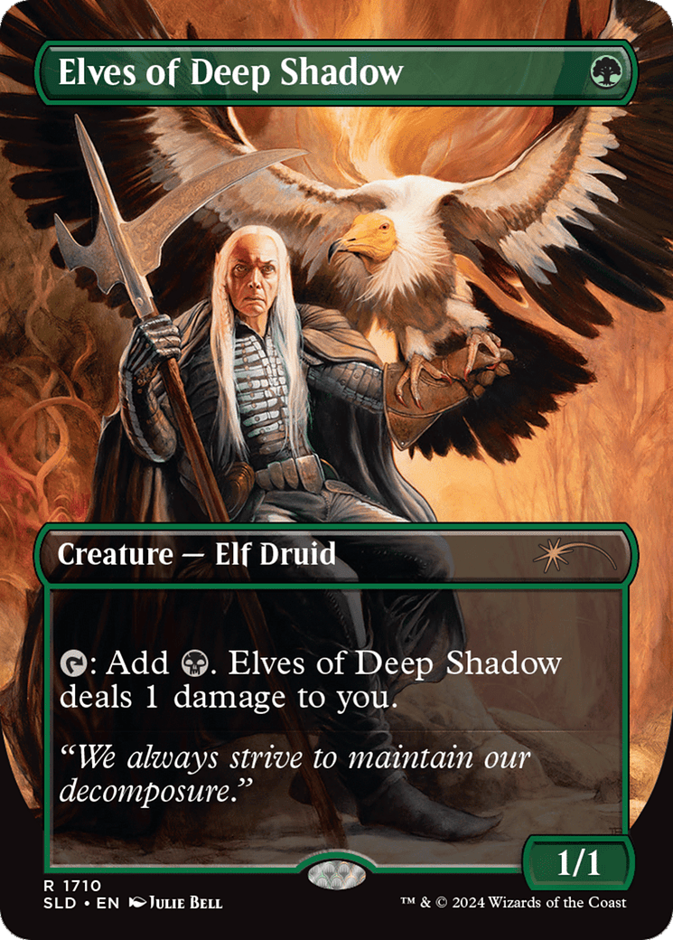 Elves of Deep Shadow [Secret Lair Drop Series] MTG Single Magic: The Gathering  | Multizone: Comics And Games