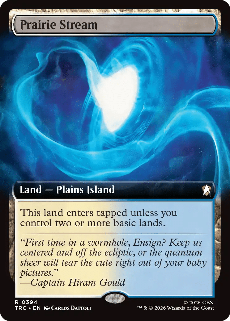 Prairie Stream (Extended Art) [Star Trek Commander] MTG Single Magic: The Gathering  | Multizone: Comics And Games