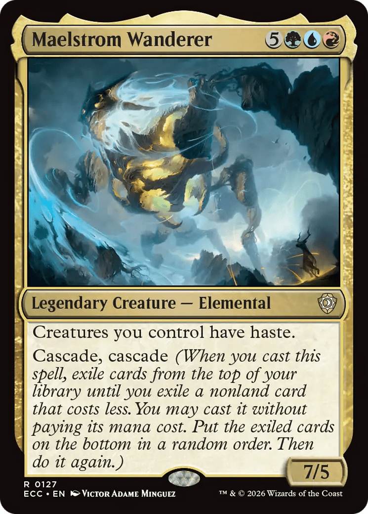 Maelstrom Wanderer [Lorwyn Eclipsed Commander] MTG Single Magic: The Gathering  | Multizone: Comics And Games