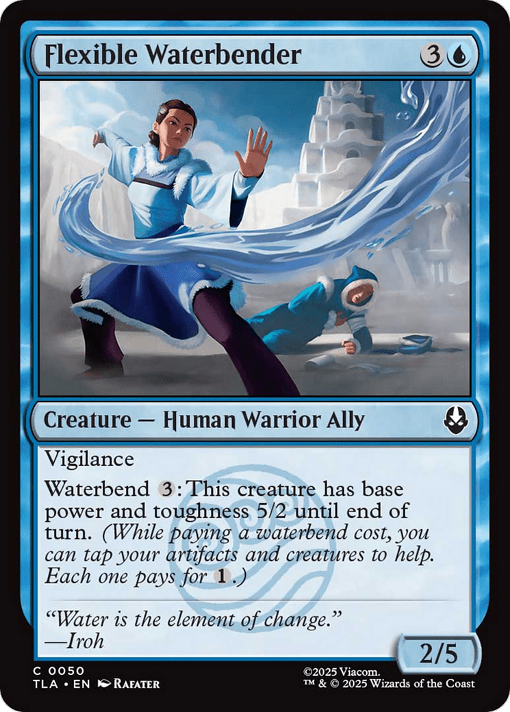 Flexible Waterbender [Avatar: The Last Airbender] MTG Single Magic: The Gathering  | Multizone: Comics And Games