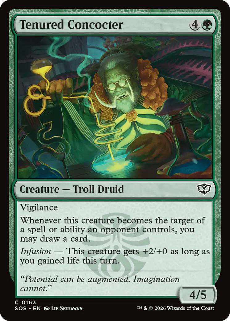 Tenured Concocter [Secrets of Strixhaven] MTG Single Magic: The Gathering  | Multizone: Comics And Games