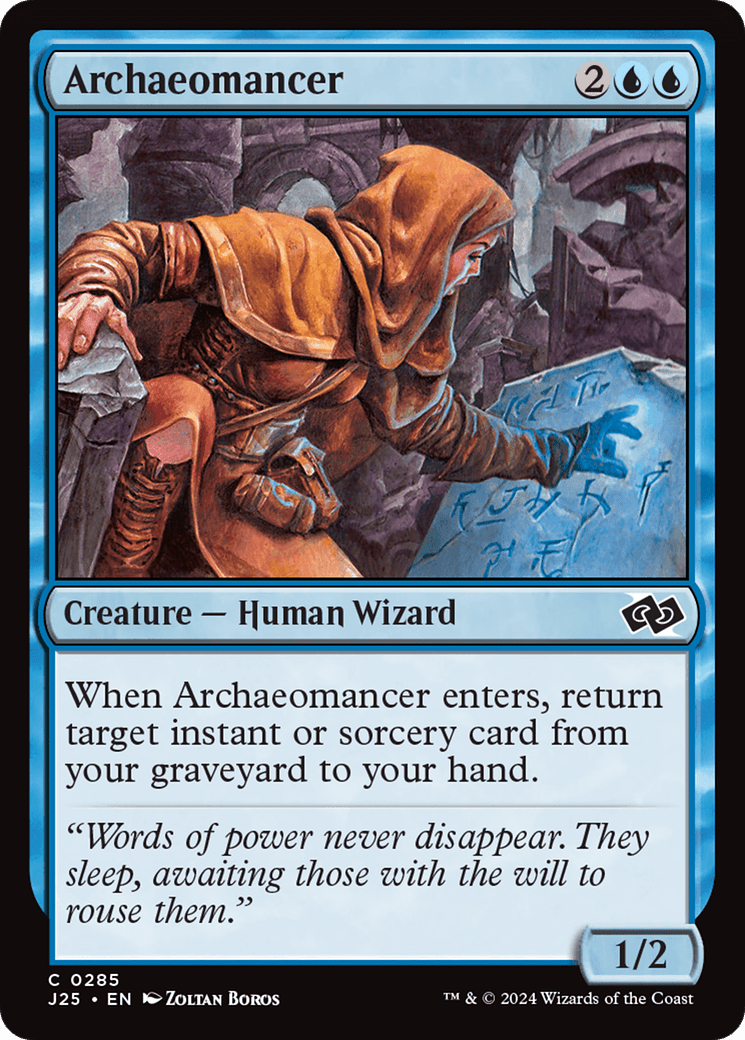 Archaeomancer [Foundations Jumpstart] MTG Single Magic: The Gathering  | Multizone: Comics And Games