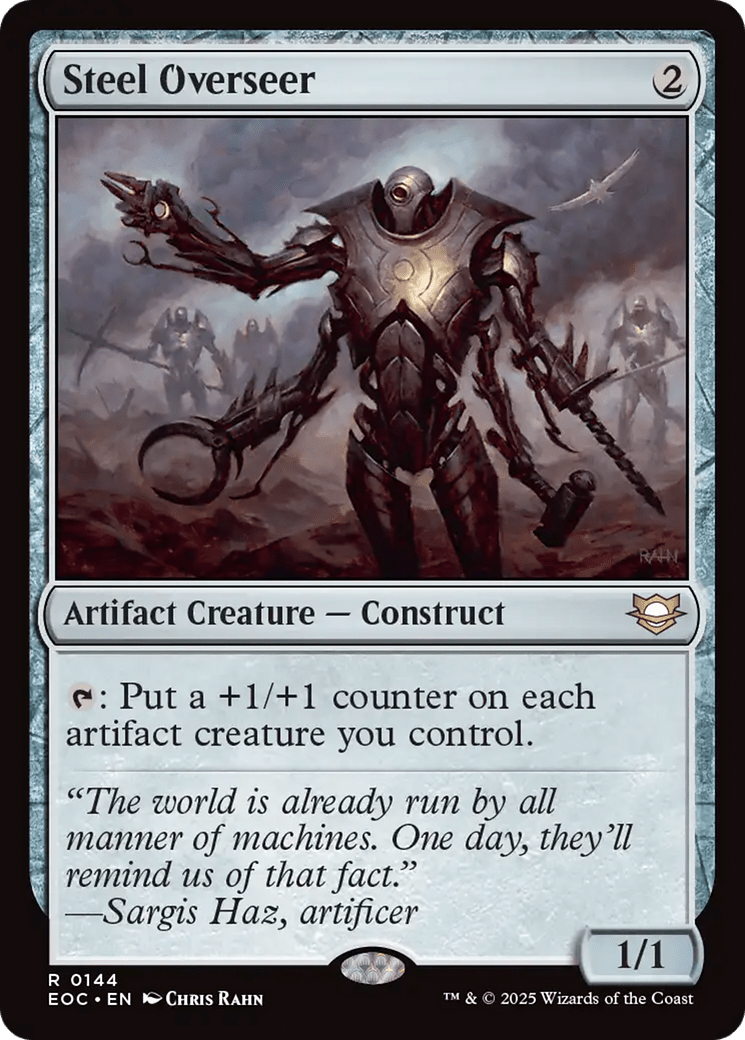 Steel Overseer [Edge of Eternities Commander] MTG Single Magic: The Gathering  | Multizone: Comics And Games