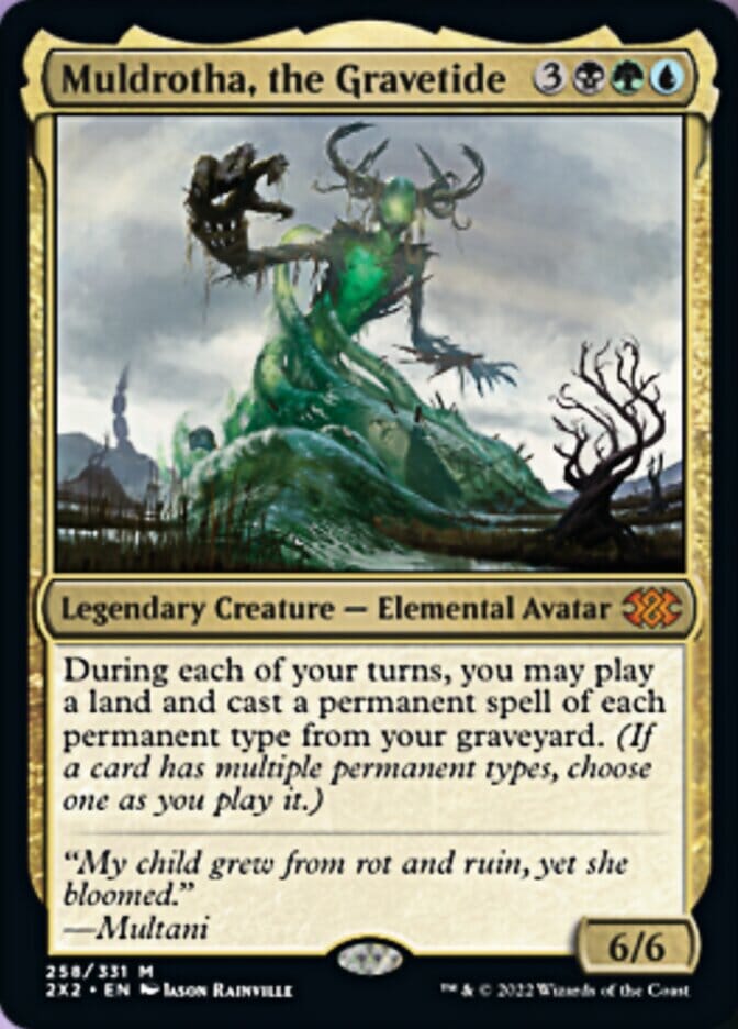 Muldrotha, the Gravetide [Double Masters 2022] MTG Single Magic: The Gathering  | Multizone: Comics And Games