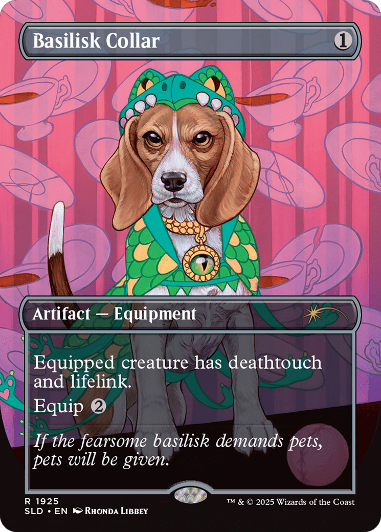 Basilisk Collar (1925) (Rainbow Foil) [Secret Lair Drop Series] MTG Single Magic: The Gathering  | Multizone: Comics And Games
