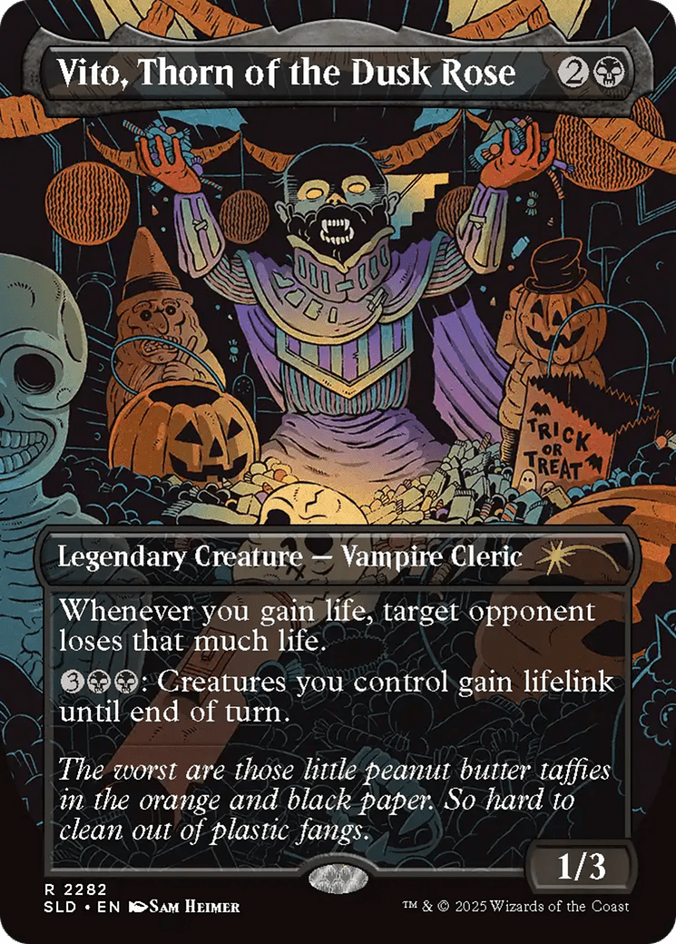 Vito, Thorn of the Dusk Rose [Secret Lair Drop Series] MTG Single Magic: The Gathering  | Multizone: Comics And Games