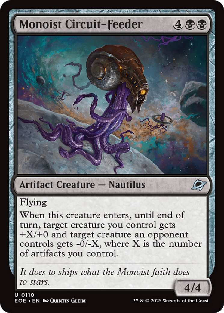 Monoist Circuit-Feeder [Edge of Eternities] MTG Single Magic: The Gathering  | Multizone: Comics And Games