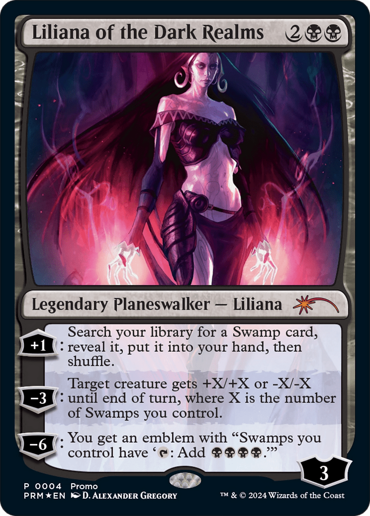 Liliana of the Dark Realms [Media Promos] MTG Single Magic: The Gathering  | Multizone: Comics And Games