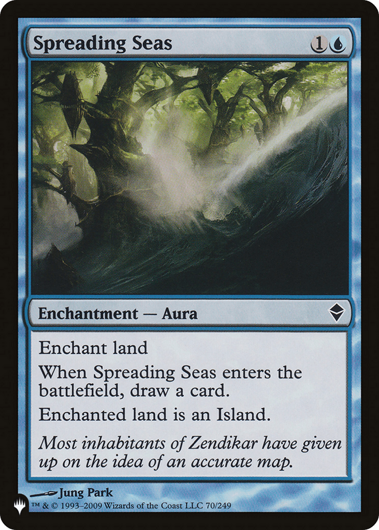 Spreading Seas [The List] MTG Single Magic: The Gathering  | Multizone: Comics And Games