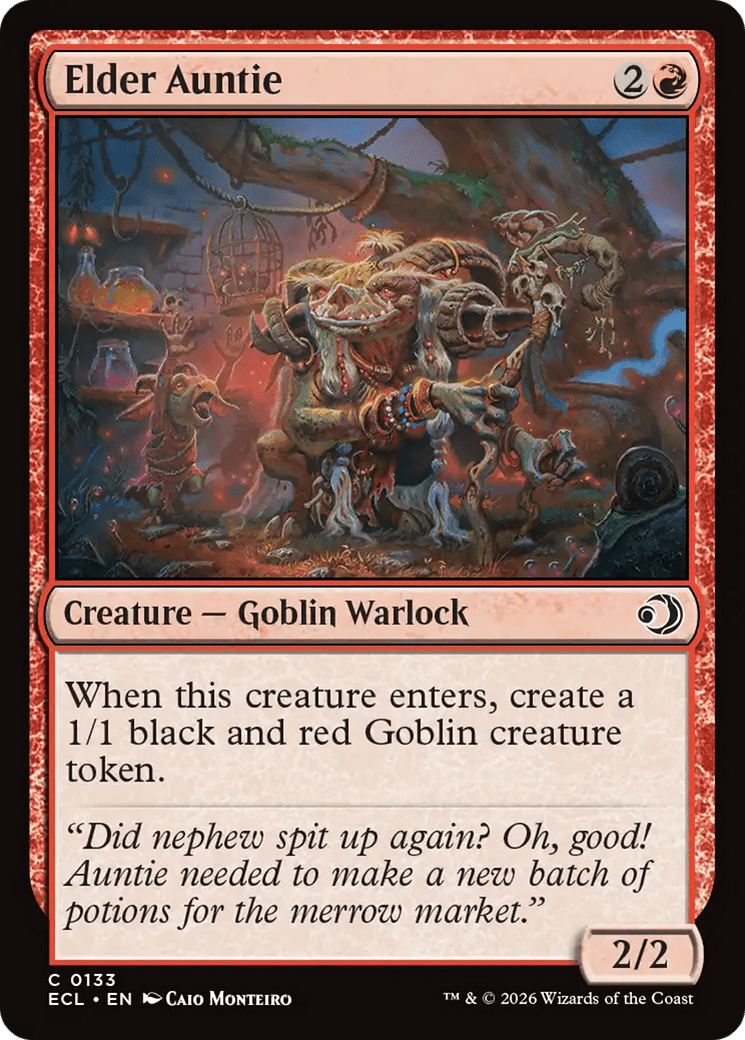 Elder Auntie [Lorwyn Eclipsed] MTG Single Magic: The Gathering  | Multizone: Comics And Games