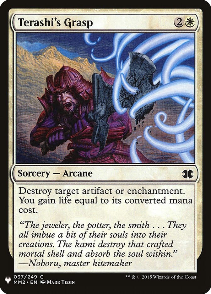 Terashi's Grasp [Mystery Booster] MTG Single Magic: The Gathering  | Multizone: Comics And Games