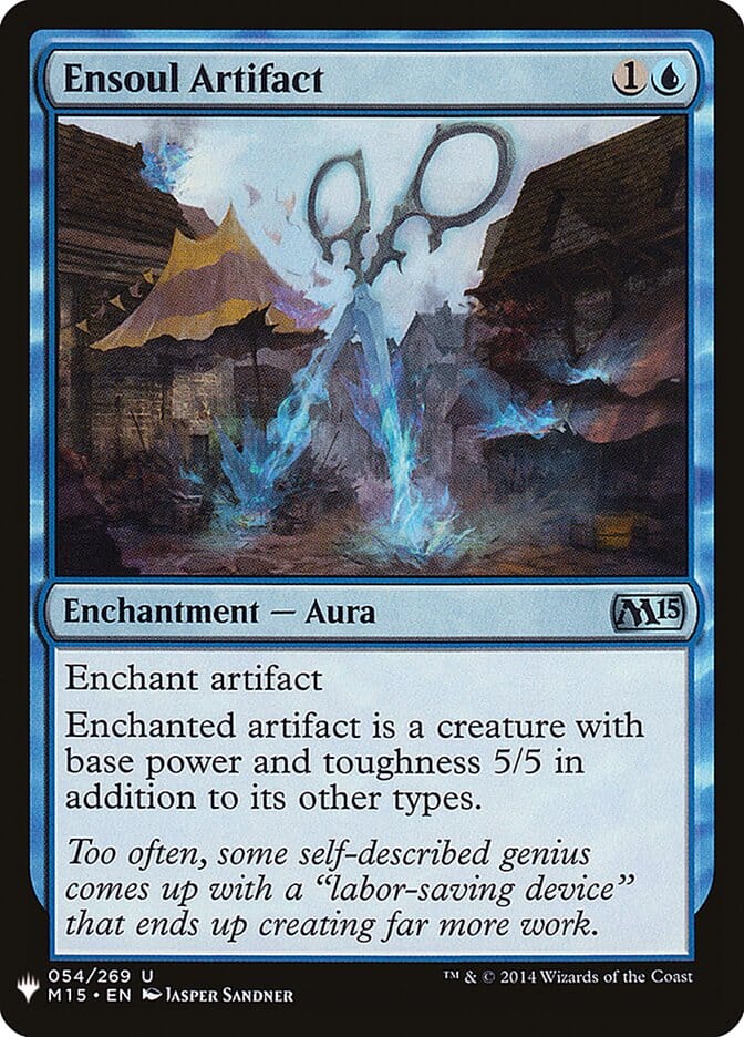 Ensoul Artifact [Mystery Booster] MTG Single Magic: The Gathering  | Multizone: Comics And Games